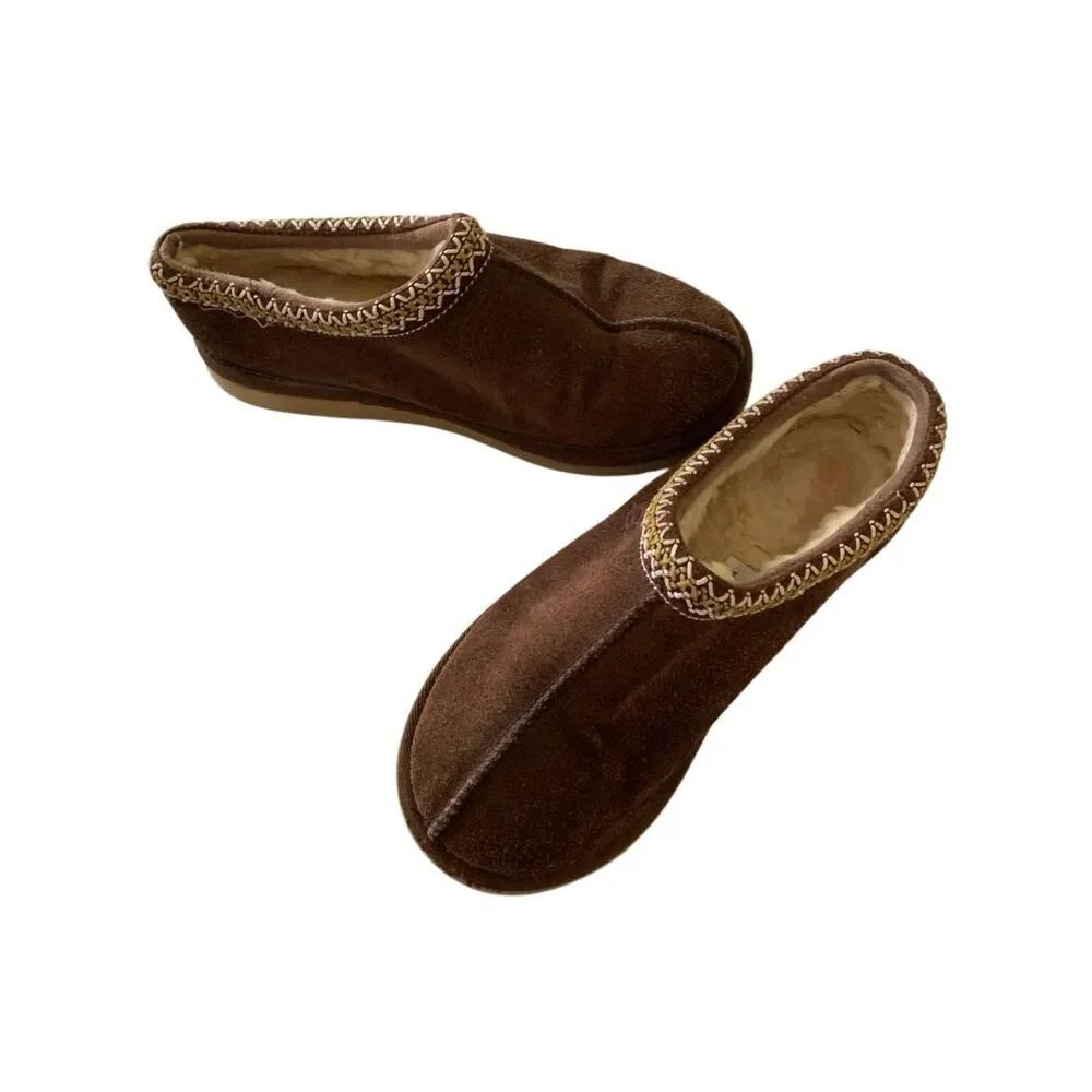 UGG Tasman slip on brown women's size 9